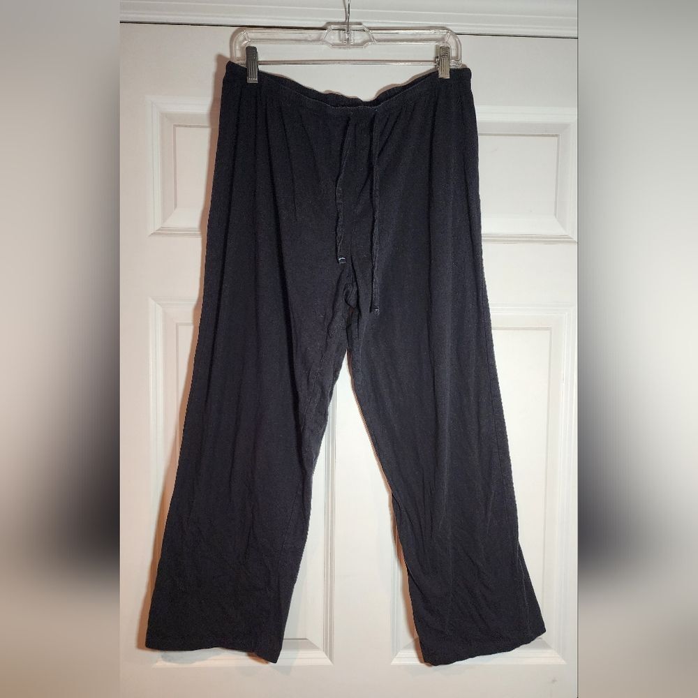 Nautica Stretchy Black Sweatpants L
